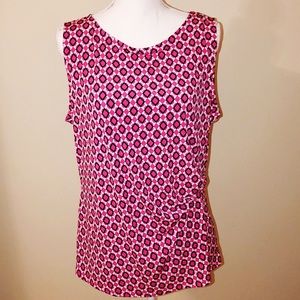 Jones New York Collection XL Sleeveless Top